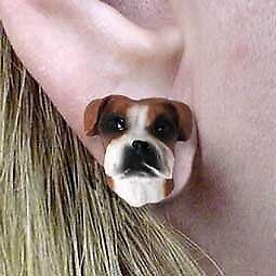 Conversation Concepts Boxer Uncropped Earrings Post