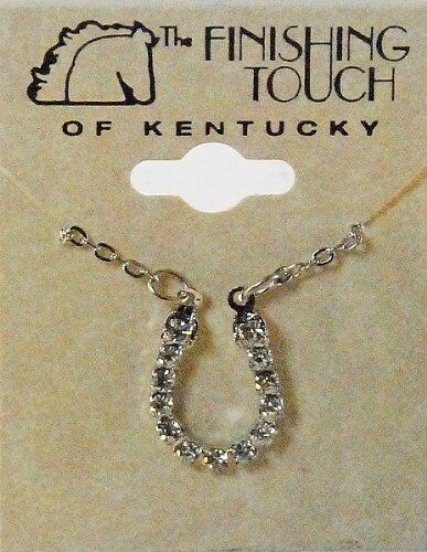 Finishing Touch Horseshoe Crystal Necklace