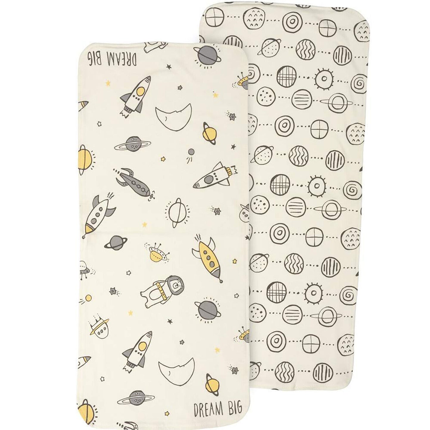 Primitives by Kathy Burp Cloth Set of 2 - Dream Big, 8" x 18"