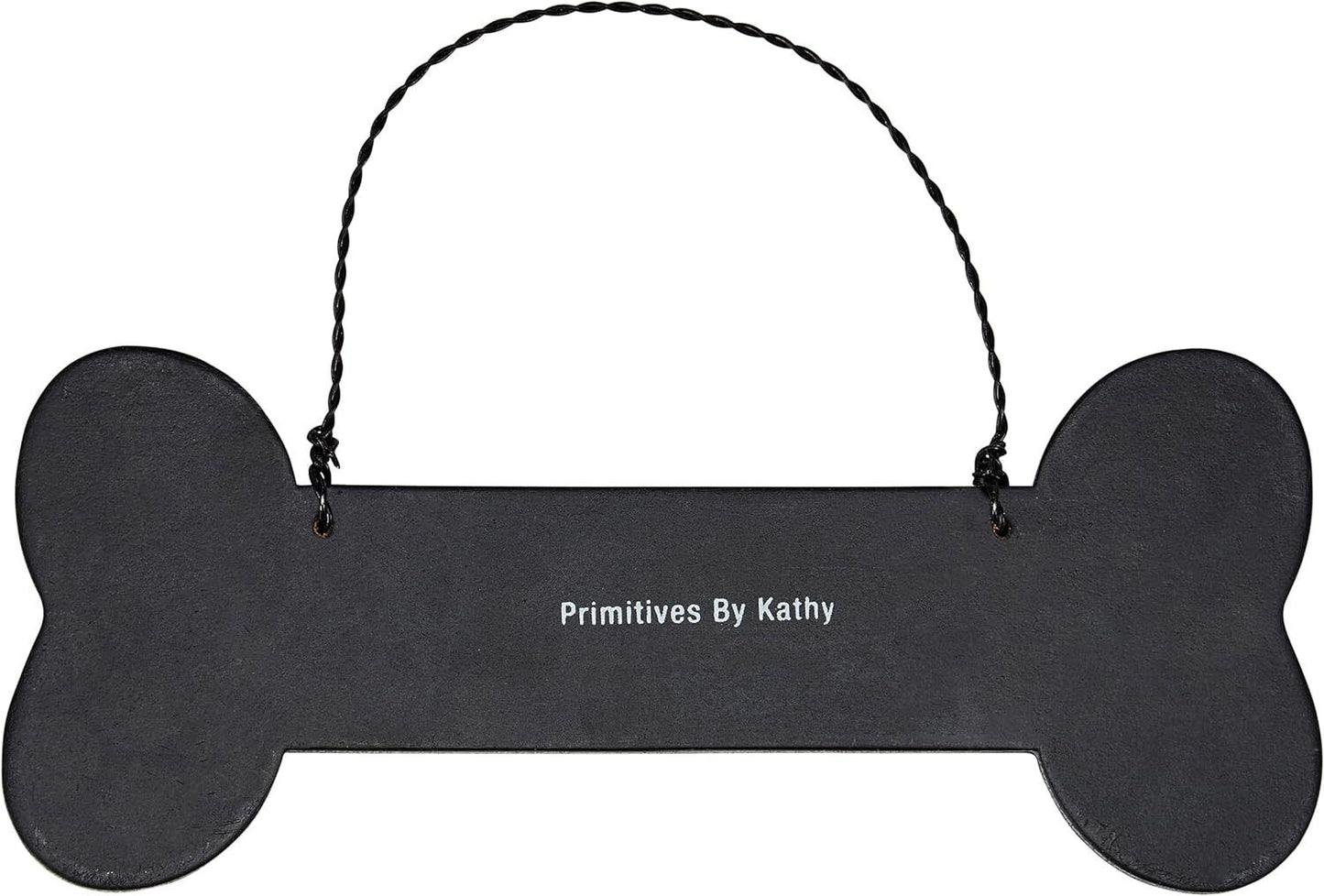 Primitives By Kathy Beware of Wigglebutts Wooden Christmas Ornament