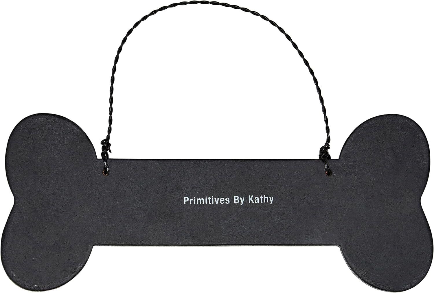 Primitives By Kathy Beware of Wigglebutts Wooden Christmas Ornament