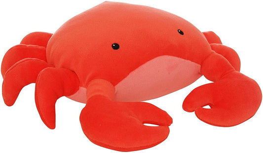 Manhattan Toy Crabby Abby Velveteen Sea Life Toy Shark Stuffed Animal, 12"