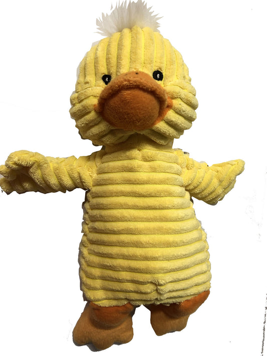 Kordy Jr Yellow Duck Plush Stuffed Animal Toy, 12" by Unipak