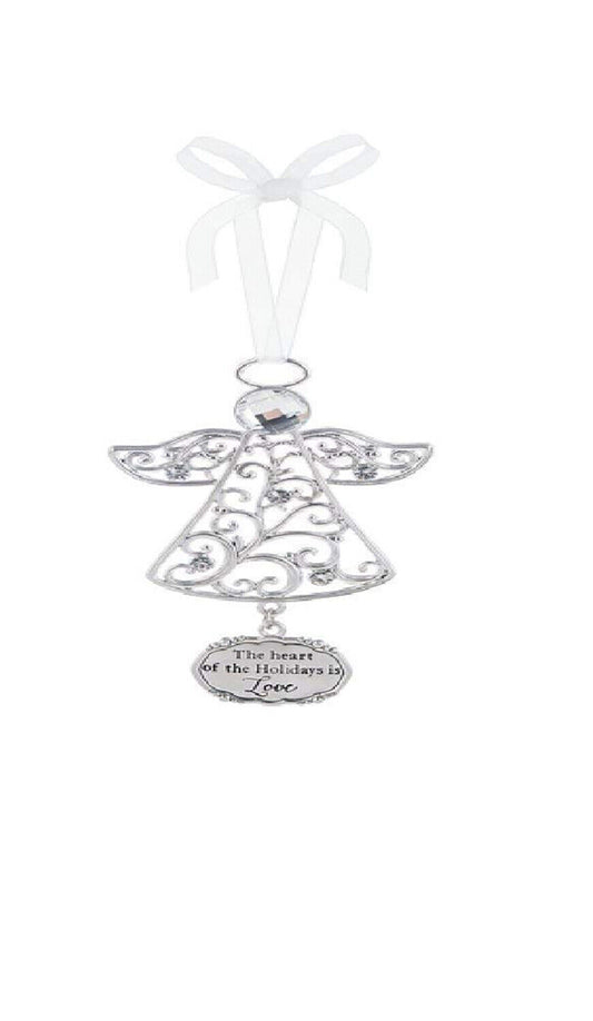 Ganz Hanging Ornament - The heart of the Holiday is Love
