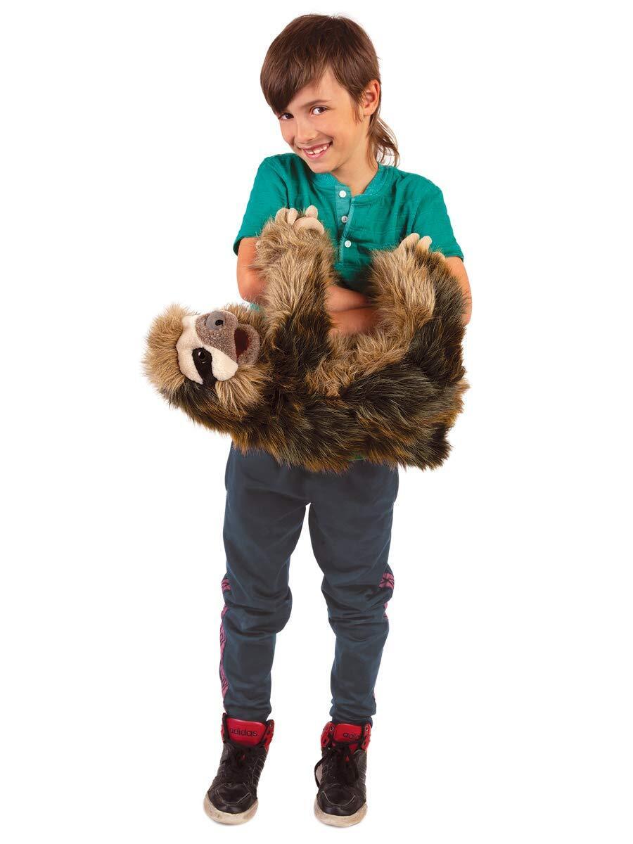Folkmanis Three-Toed Sloth Hand Puppet
