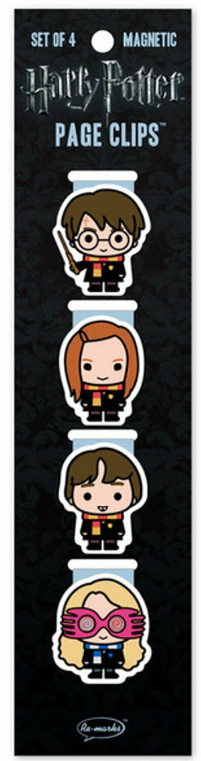 Re-marks Harry Potter Chibi Students Magnetic Page Clips