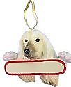 Afghan Dog Christmas Ornament