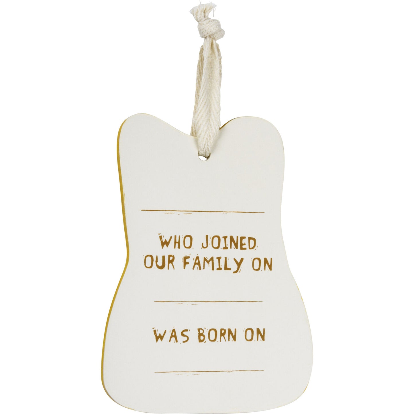 Primitives by Kathy Wooden Hanging Ornament, 2-Sided - I Love My German Shepherd
