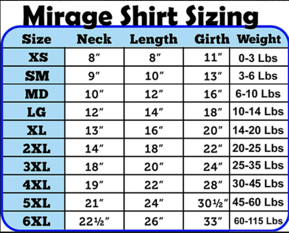 Mirage Pet Products 24-Inch Plain Shirts, 5X-Large, Black