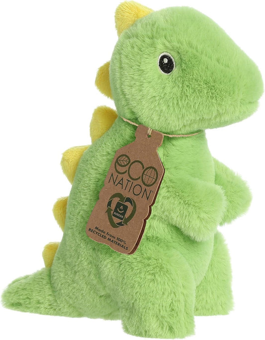 Aurora® Eco Nation™ Rexter T-Rex Stuffed Animal Recycled Materials, 8"
