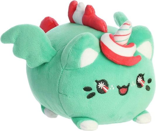 Aurora® Tasty Peach® Peppermint Pegasus Meowchi Plush Stuffed Animal Toy, 7"