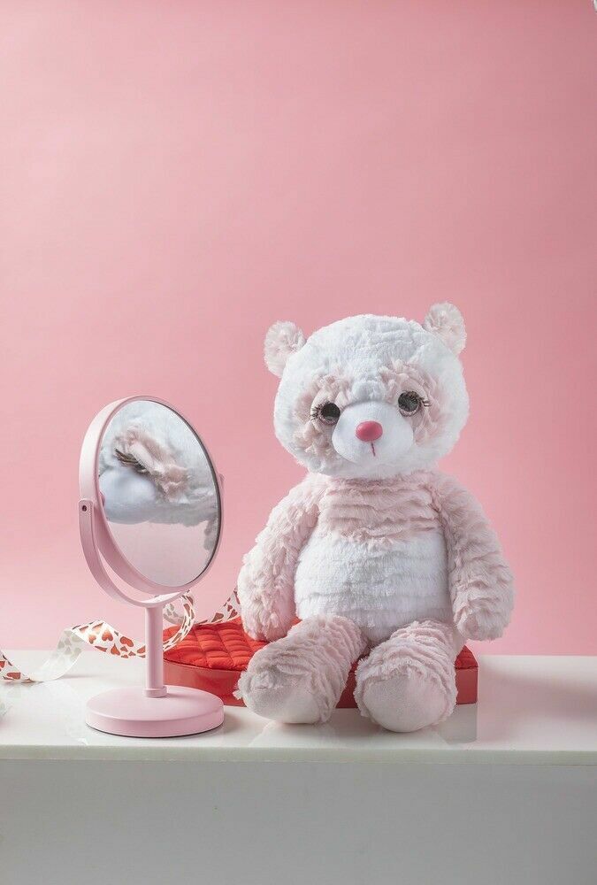 Ganz HV9467 Lashoos[TM] Pink and White Panda Plush Toy, 15-inch Height