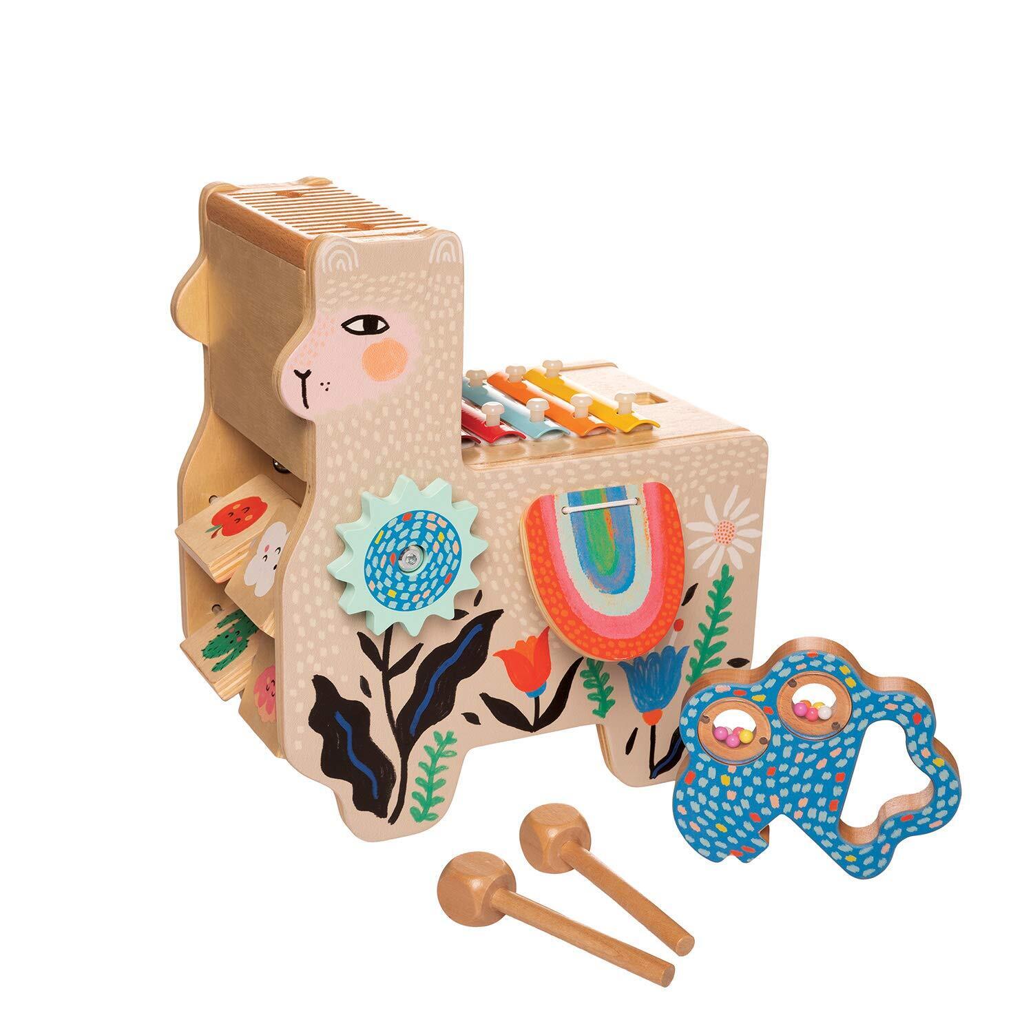 Manhattan Toy Musical Llama Wooden Instrument
