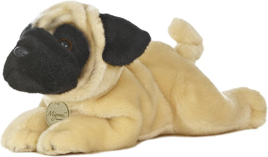Aurora® Realistic Miyoni® Tan Pug Stuffed Animal , 11 inches