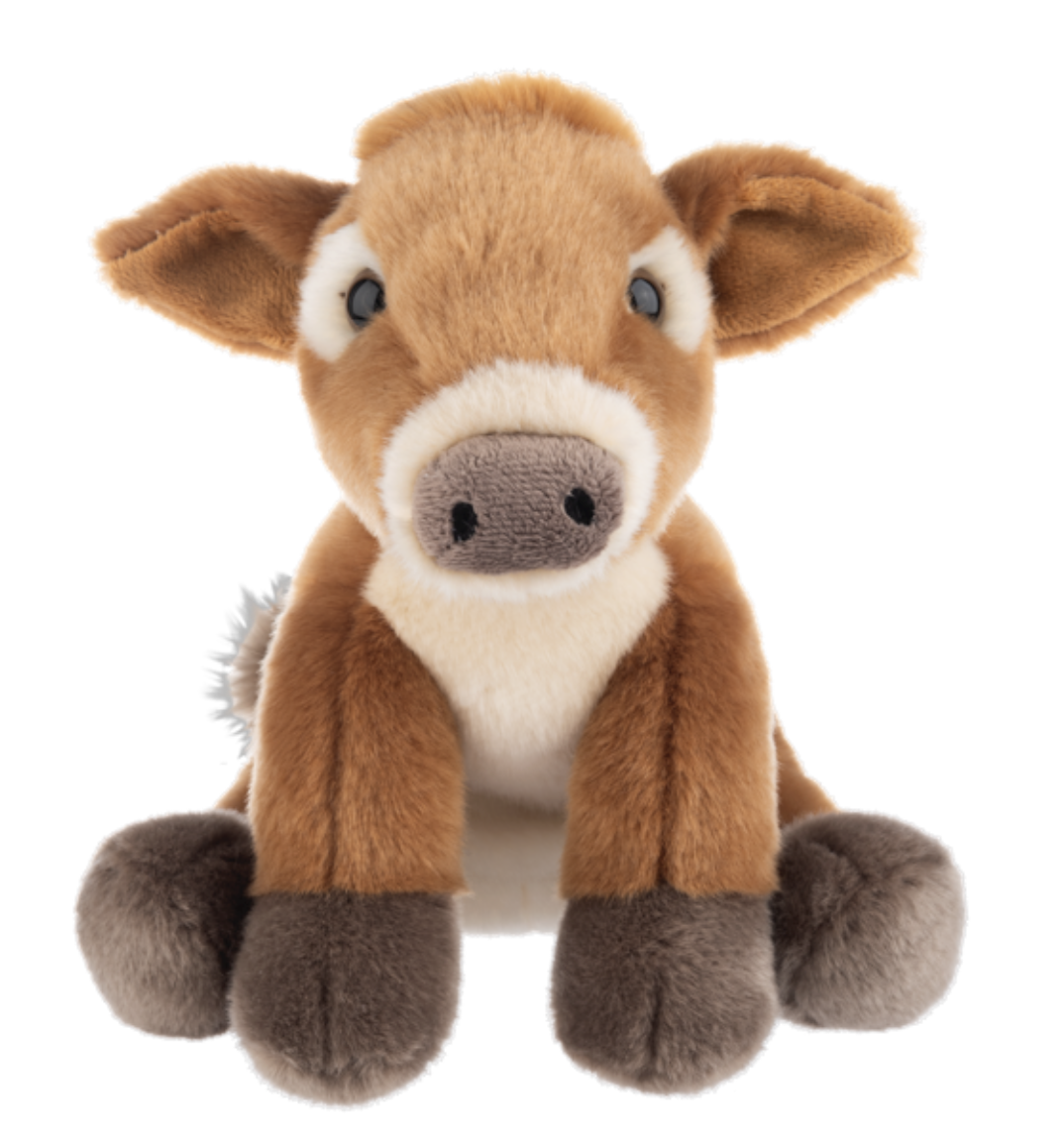 Ganz Heritage Collection Jersey Cow Plush Stuffed Animal Toy, 12"