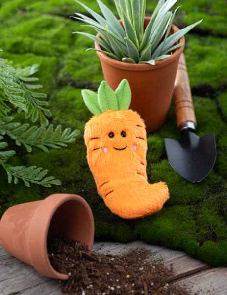 Ganz The Carrot Patch Plush Stuffed Animal Toy, Carrot, 4 inches