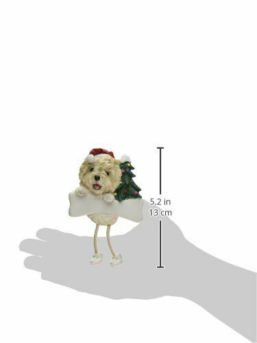 Cairn Terrier Dog Dangling/Wobbly Leg Christmas Ornament