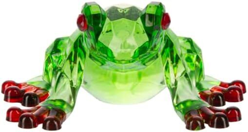 Ganz Crystal Expressions Green Tree Frog Figurine, 3.25"
