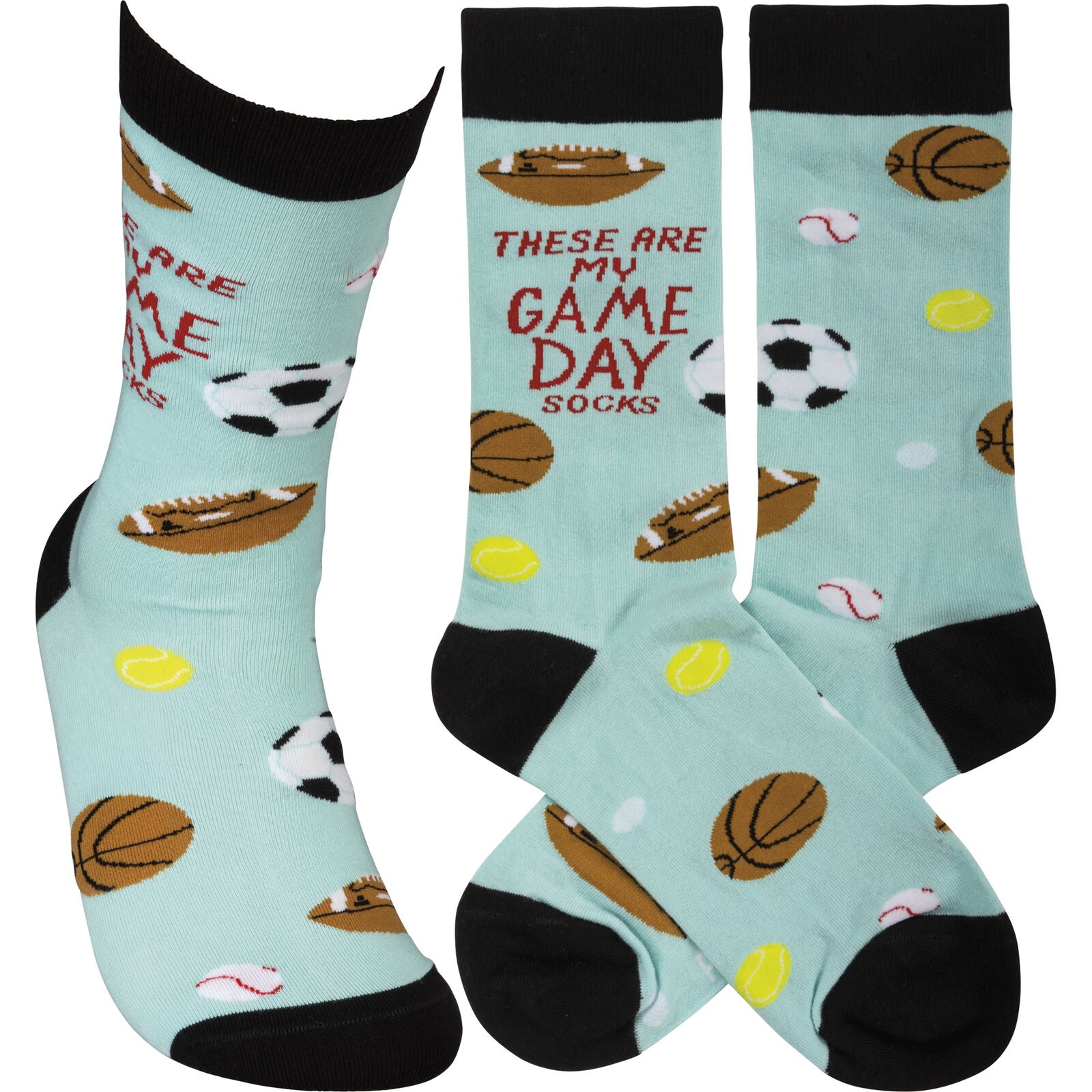 Primitives by Kathy Socks - These Are My Game Day Socks