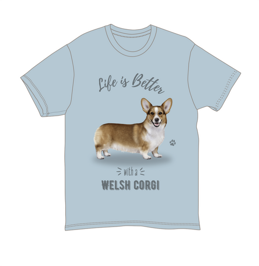 Welsh Corgi Unisex 100% Cotton T-Shirt - Super Soft & Comfortable, XX-Large