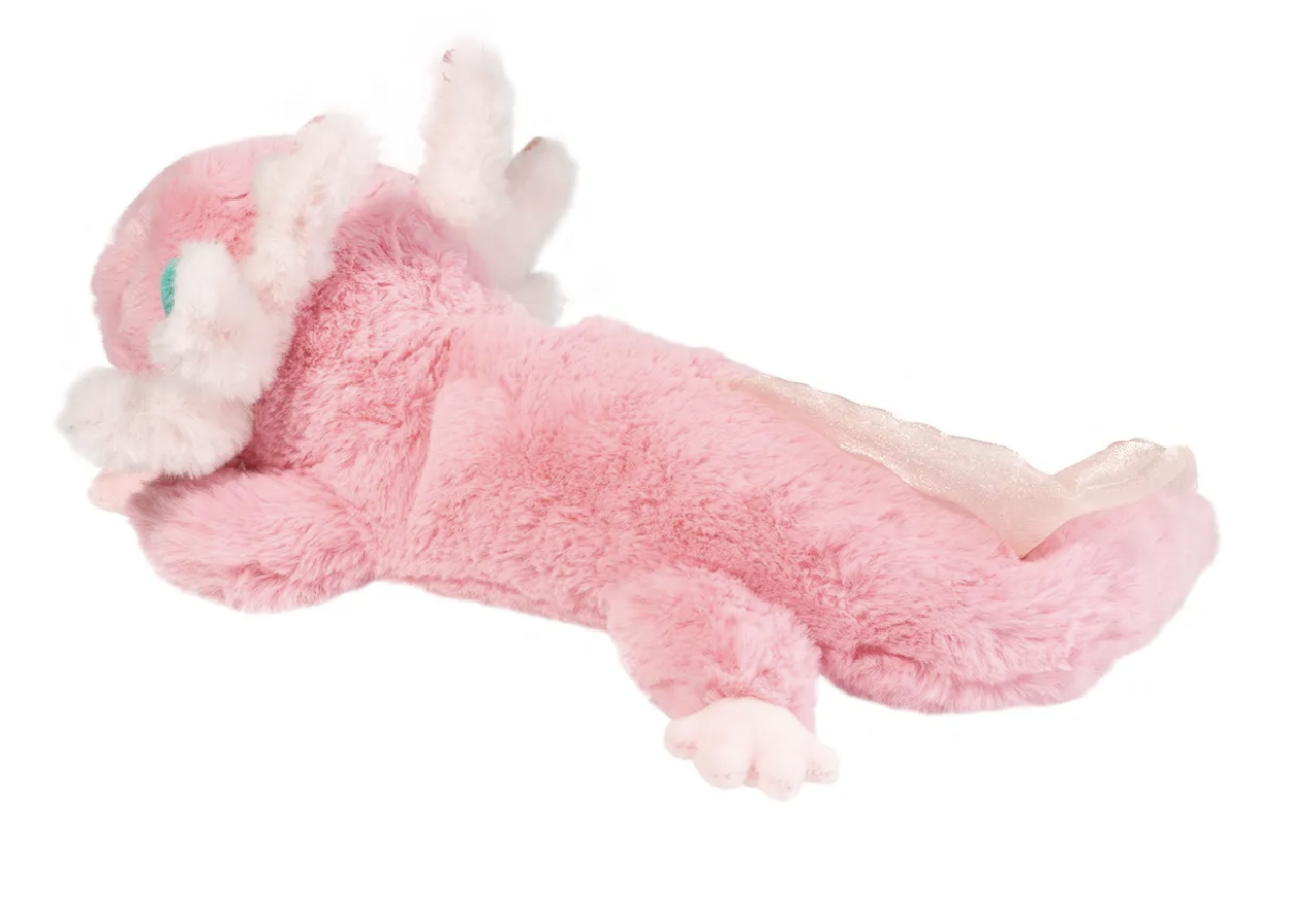Douglas Jazzie Soft Axolotl Plush Stuffed Animal, 13" long