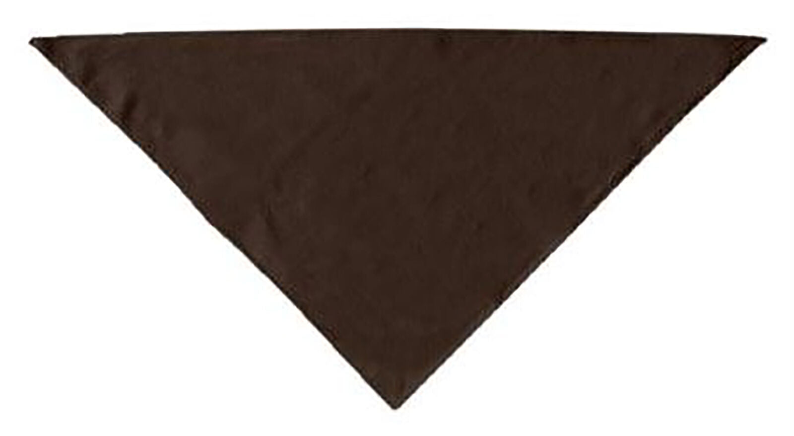 Dog Supplies Plain Bandana Cocoa Brown Small by Mirage Pet Products