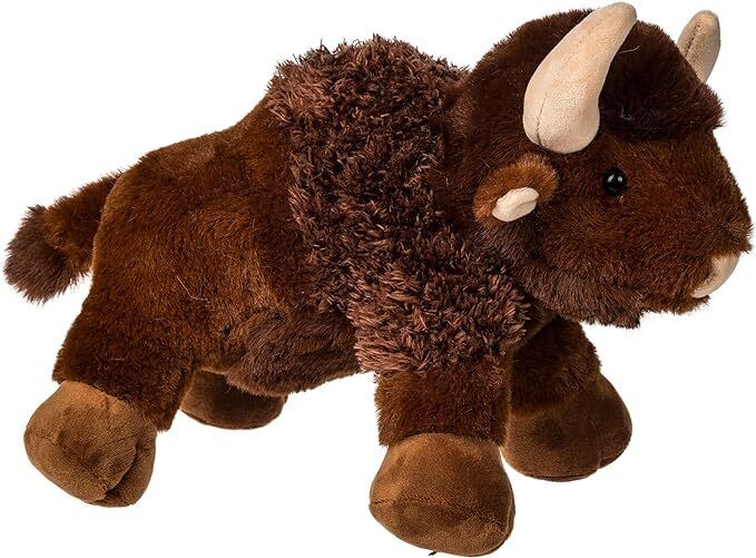 Mary Meyer Stuffed Animal Soft Toy, 10-Inches, Bruno Bison