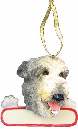 E&S Pets ORN218-103 Irish Wolfhound Santa's Pals Christmas Ornament
