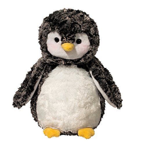 Douglas Toys Mushie Black Penguin 10" Plush Stuffed Animal Toy