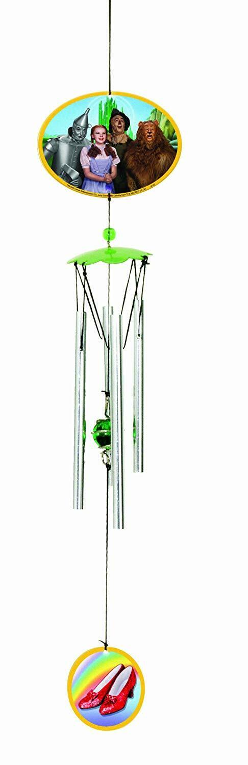 Spoontiques Wizard Of Oz Wind Chime - Metal Indoor/Outdoor Decorative Chime, 5" H X 4" L X 2.5" W