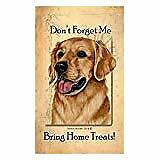 Golden Retriever Dog Baggage Buddies Luggage Tag 4"