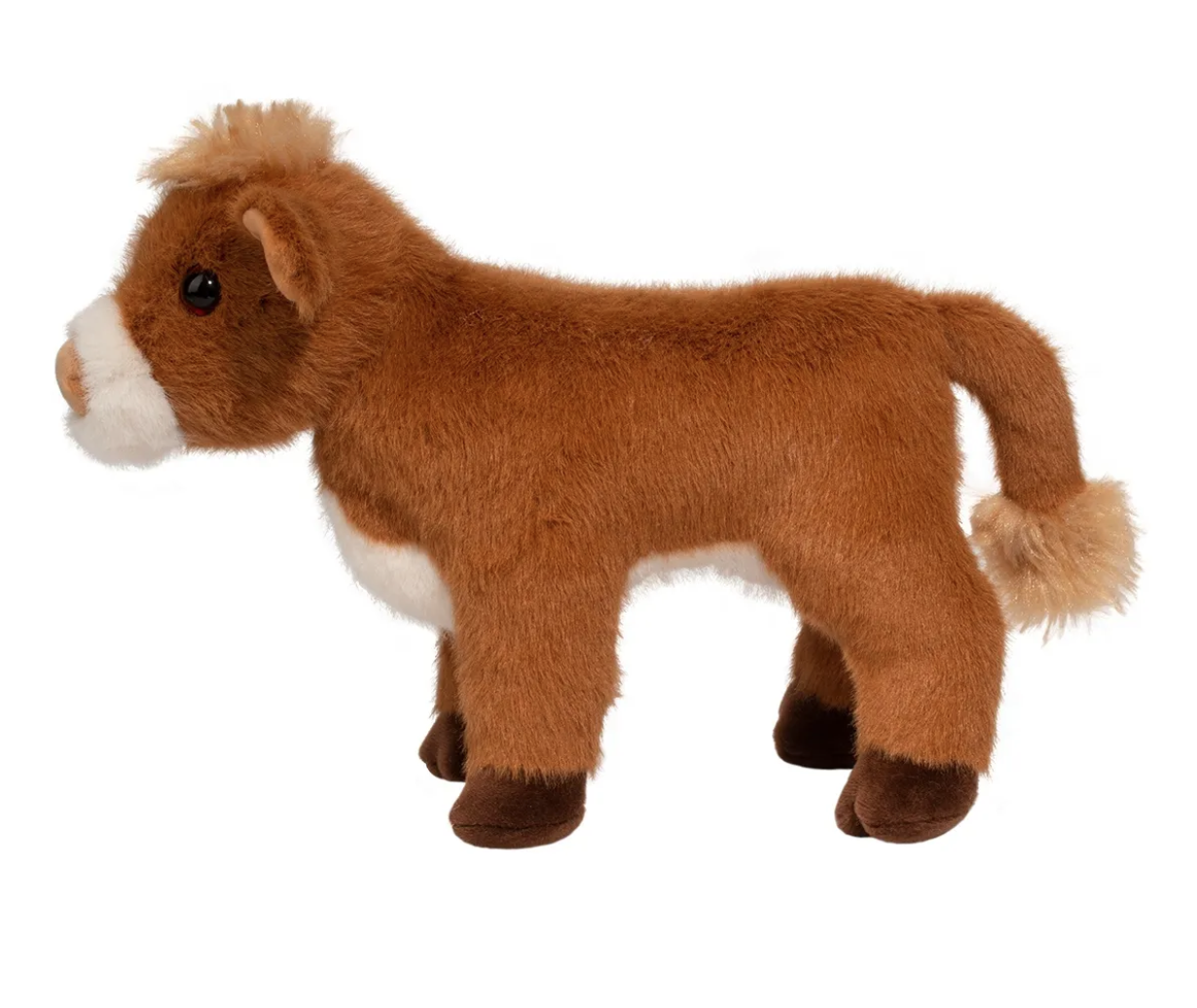Douglas Belle Jersey Cow Cuddly Farm Barnyard Animal Plush Stuffed Animal, 11"