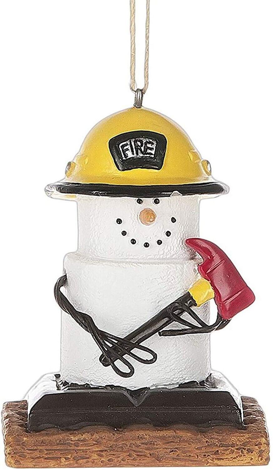 Midwest-CBK S'mores Firefighter First Responder Christmas/Everyday Ornament