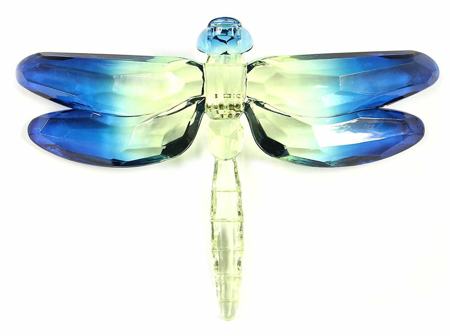 Crystal Expressions Acrylic 2 Tone Dragonfly Ornament/ Sun-Catcher (Blue)