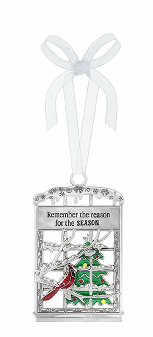 Ganz Remember the Reason for the Season Zinc Epoxy Decorative Hanging Ornament