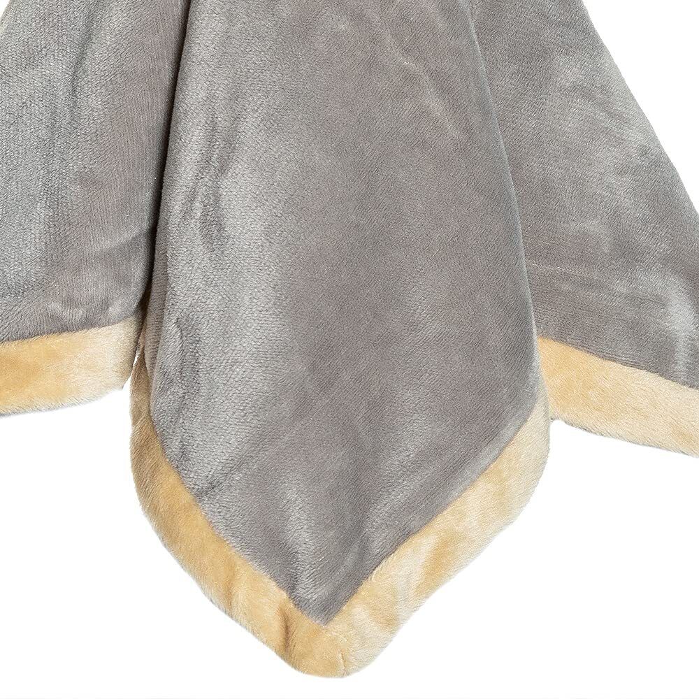 Teddykompaniet Diinglisar Elephant Unisex Plush Fleece Baby Blanket Comforter