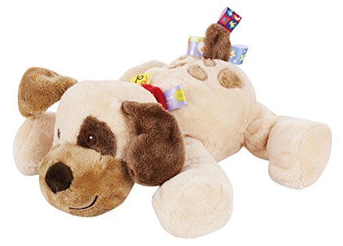Mary Meyer Taggies Buddy Dog, Brown / Beige