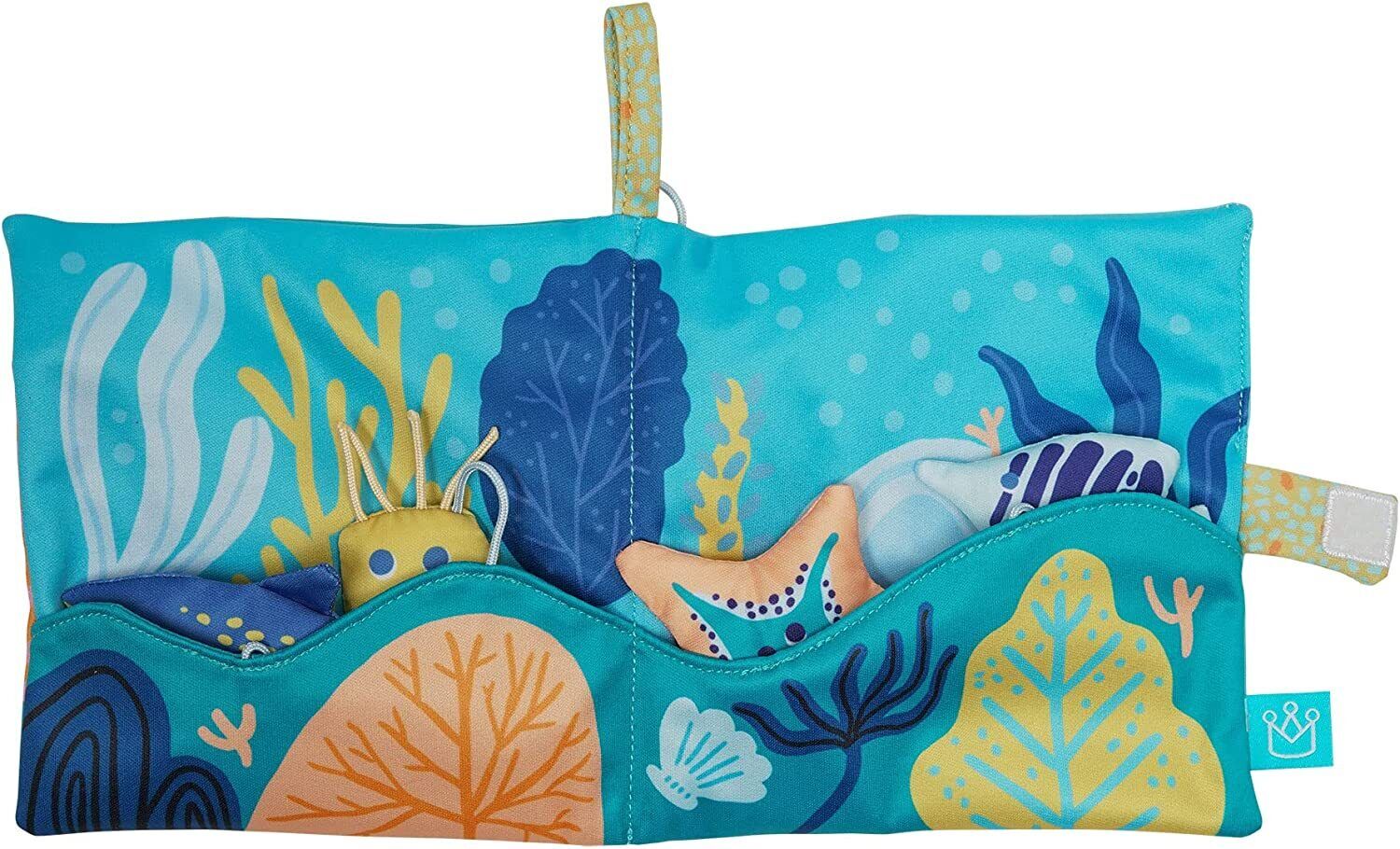 Manhattan Toy Deep Sea Dive Bath Time Activity Book for Infants and Toddlers