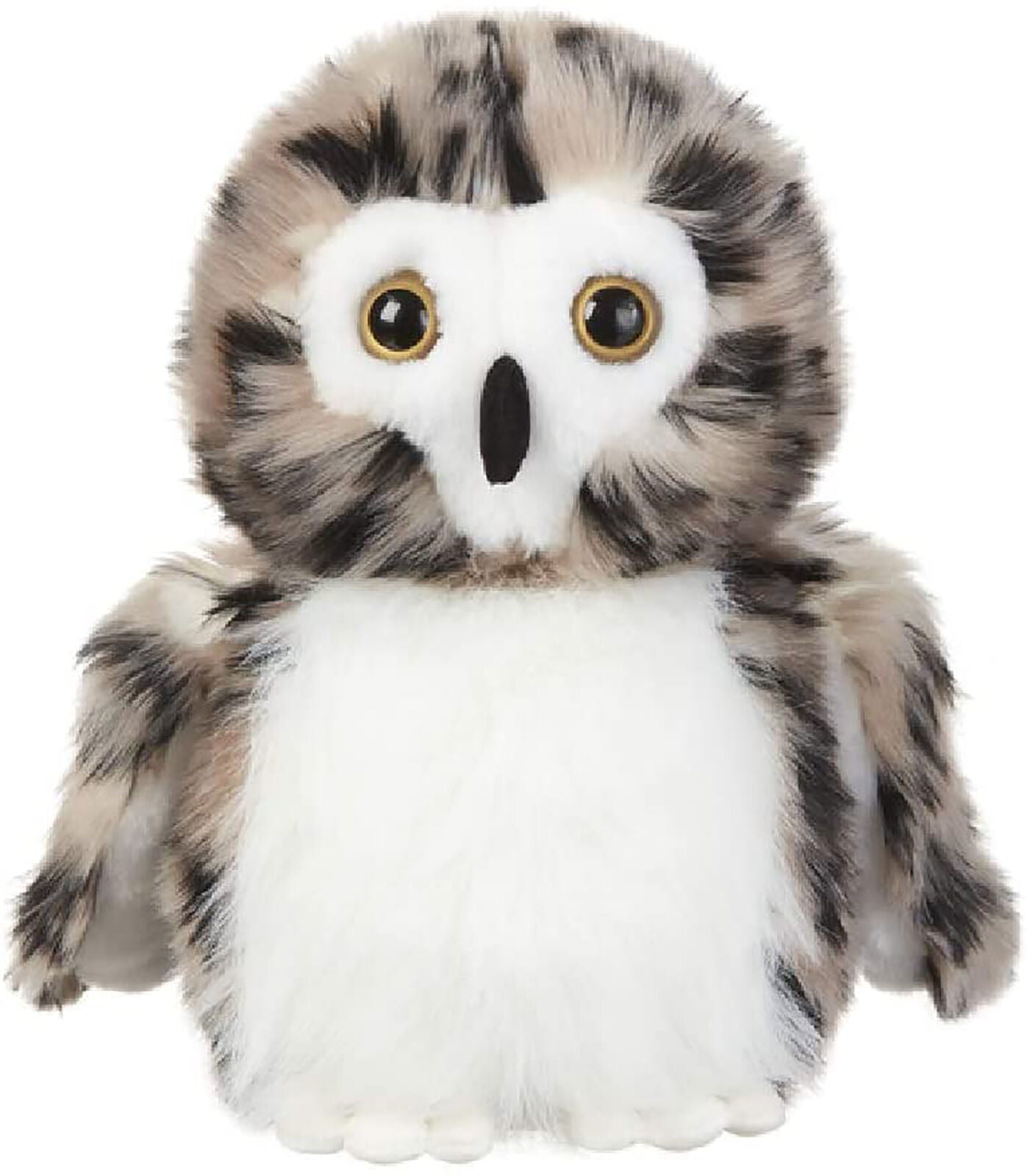 Ganz HW10768 Multicolored Owlington Plush Stuffed Animal Toy, 10-inch High