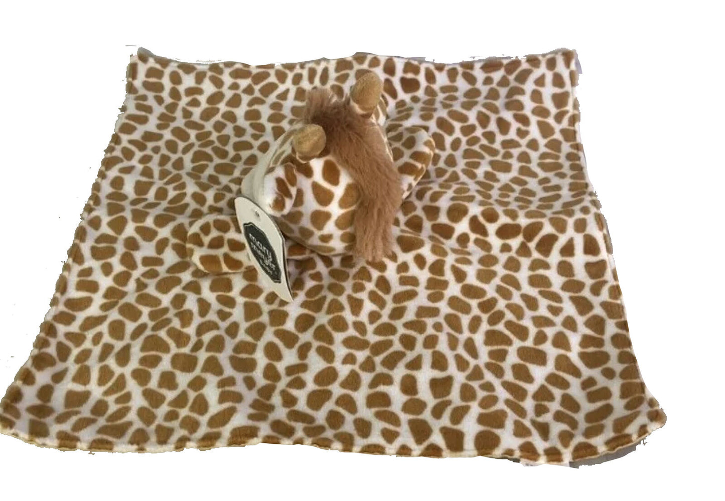 Mary Meyer Baby Giraffe Small Security Blanket, 11.5" x 11.5"