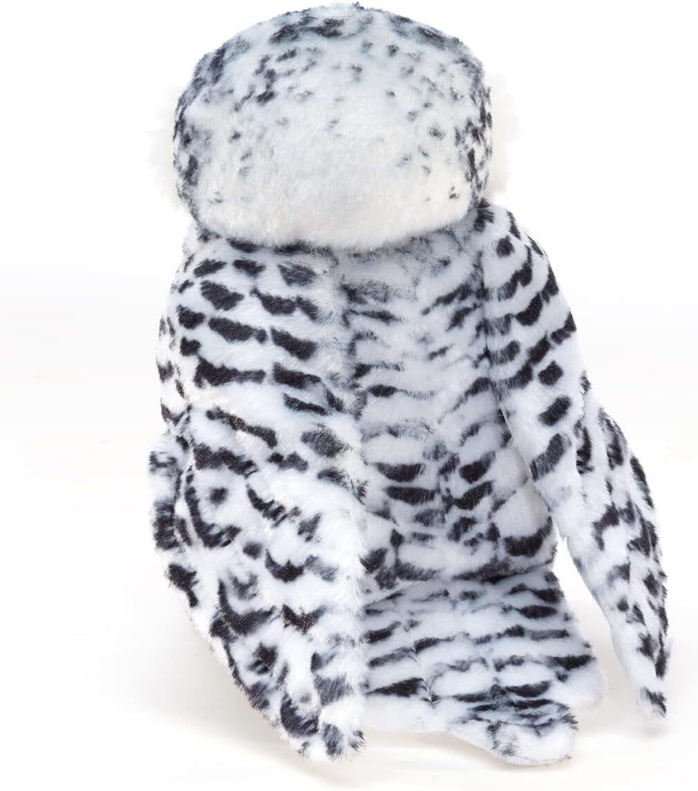 Folkmanis Small Snowy Owl Hand Puppet, 7"
