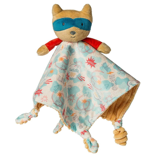 Mary Meyer Stuffed Animal Security Blanket, 13 x 13-Inches, Lil' Hero
