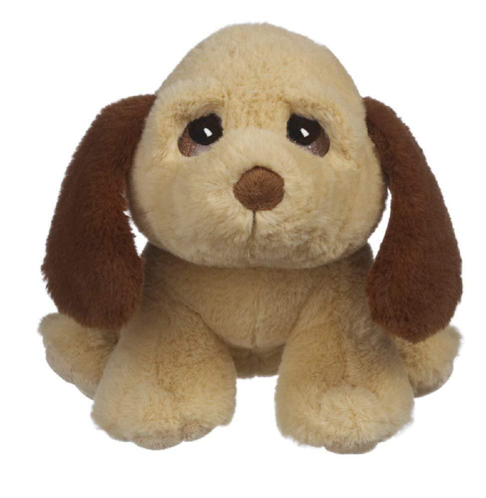 Ganz Baby Girl Boy Plush Stuffed Animal Toy Heart Tuggers Brown Rescue Dog