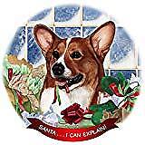 Pembroke Corgi Red/White Dog Porcelain Ornament Pet Gift 'I Can Explain!'