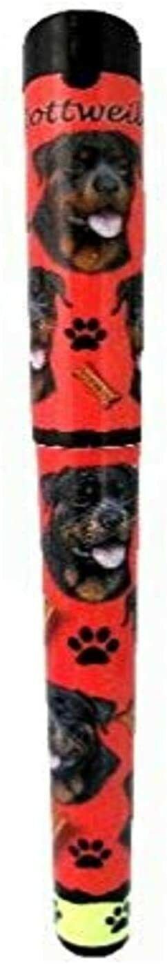E&S Pets Rottweiler Pen Easy Glide Gel Pen, Refillable with A Perfect Grip