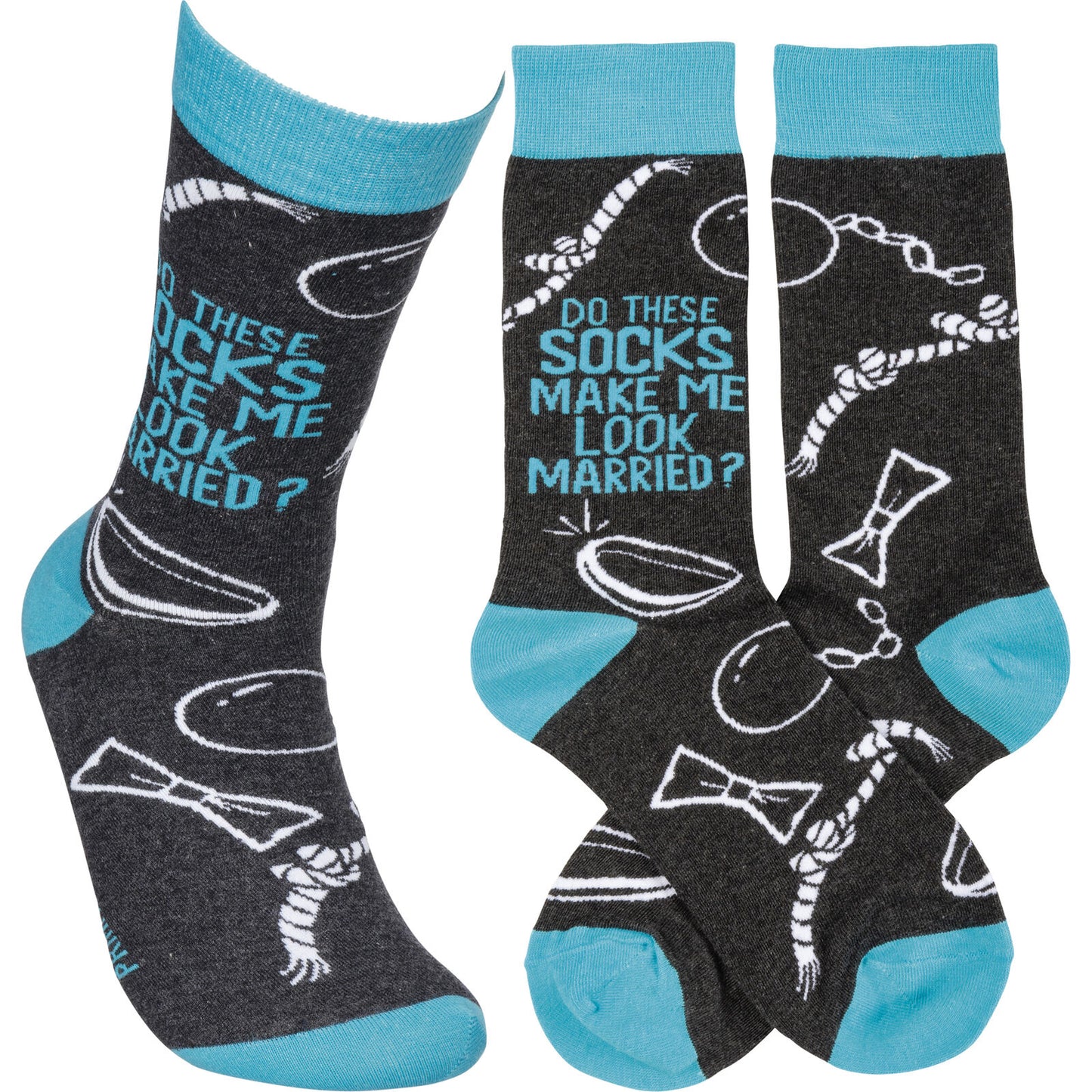 Primitives by Kathy - Do These Socks Make Me Look Married?