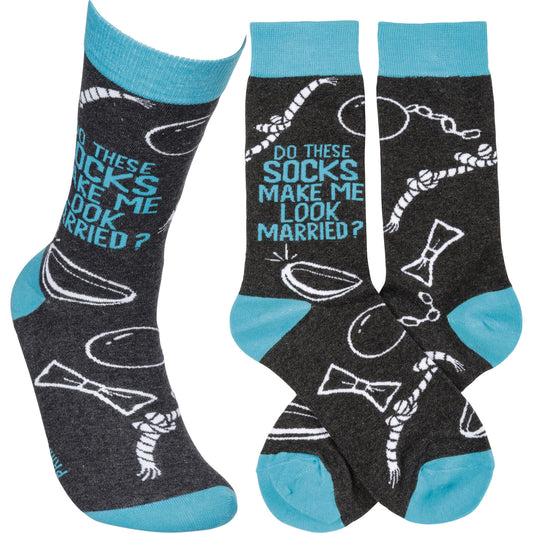 Primitives by Kathy - Do These Socks Make Me Look Married?