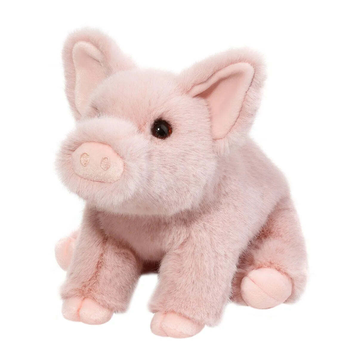 Douglas Toys Super Pinkie Soft Pig Plush Stuffed Animal, 13" long