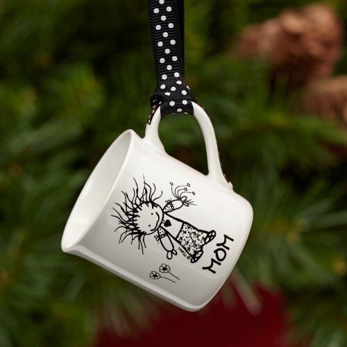 Enesco Children of The Inner Light Gift 2-Inch Mom Mug Ornament