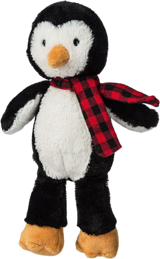 Mary Meyer Stuffed Animal Marshmallow Zoo Soft Toy, 9", Junior Pudding Penguin